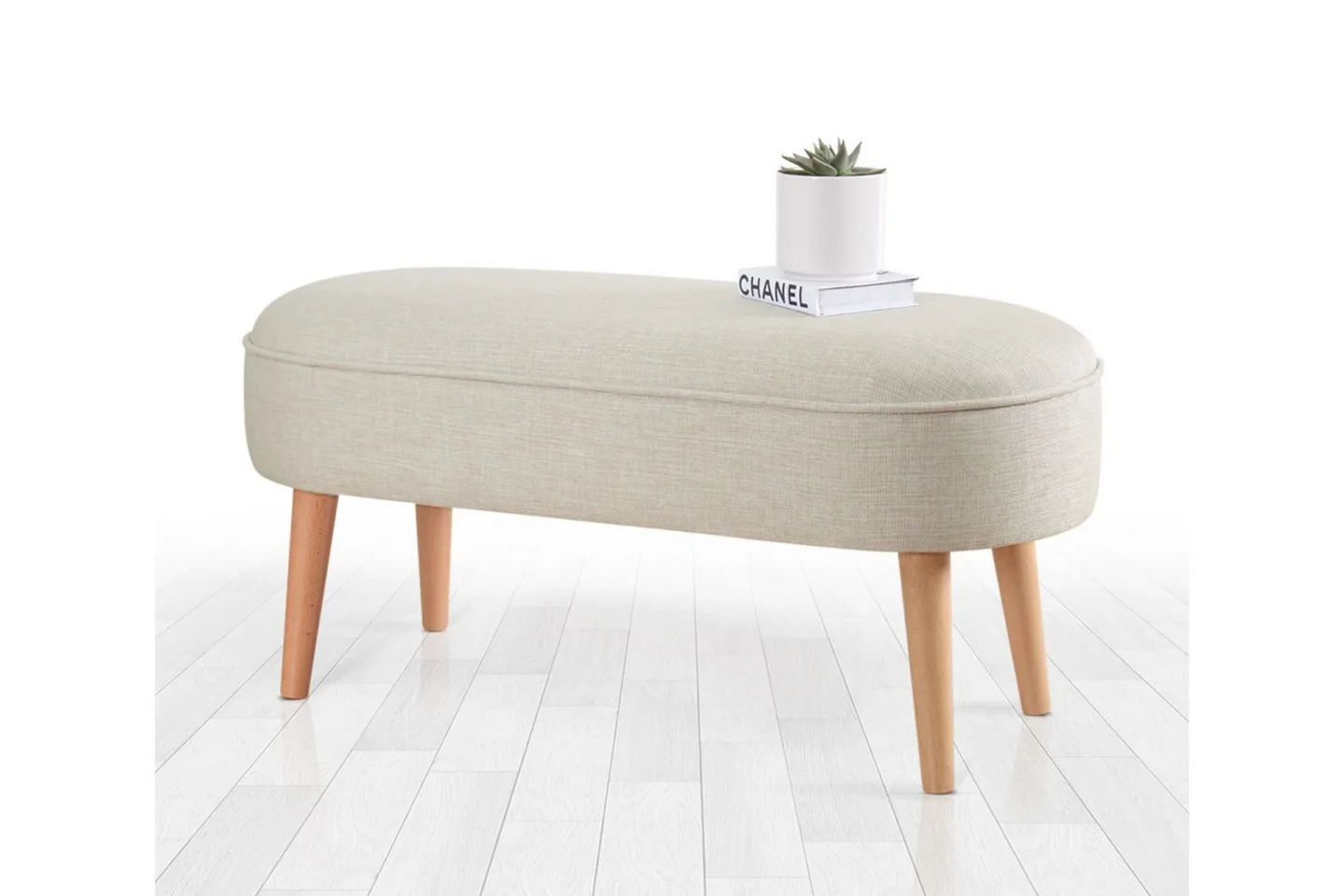 Werribee Sittpuff 100 cm - Beige