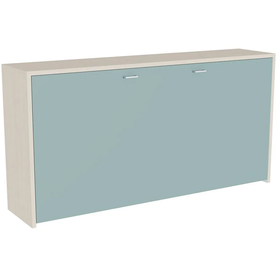 Klappbett Window eiche Holzwerkstoff 90 x 200 cm - Möbel Konfigurator: Traummöbel individuell zusammenstellen