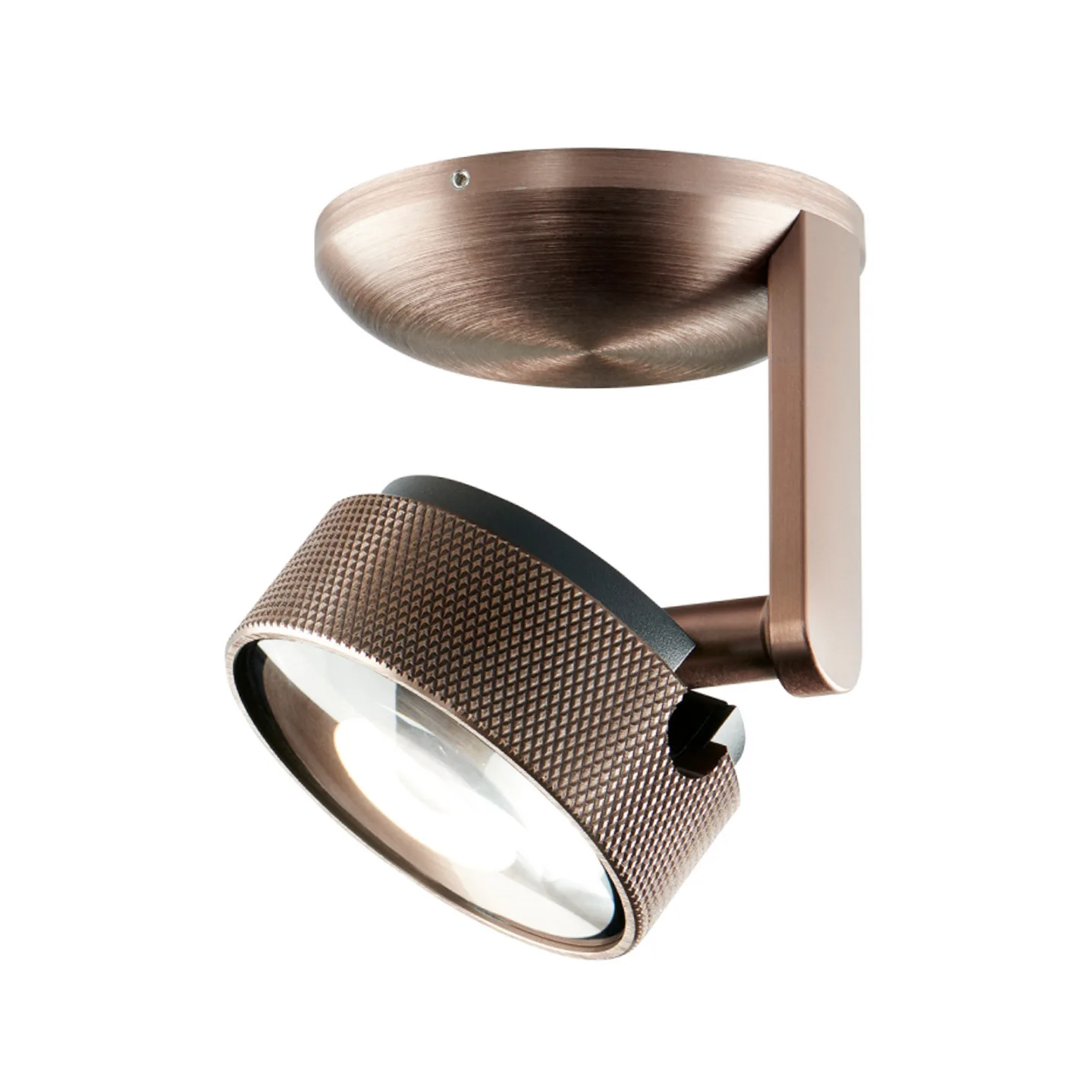 Cosmo C1 LED-takspotlight, roséguld, CCT, 1 lampa - Light-Point - Vardagsrum - Design - Aluminium - Med en ljuskälla