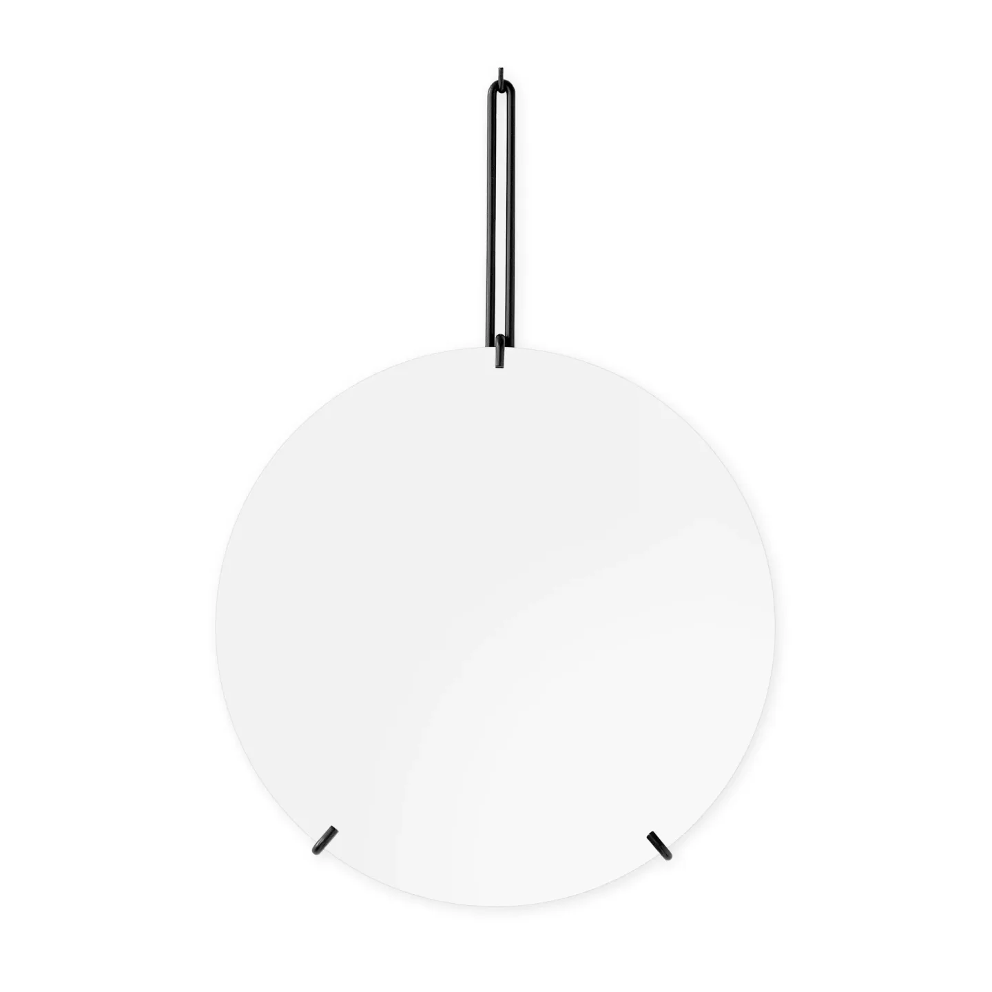 MOEBE Moebe Wall mirror Ø 30cm Schwarz