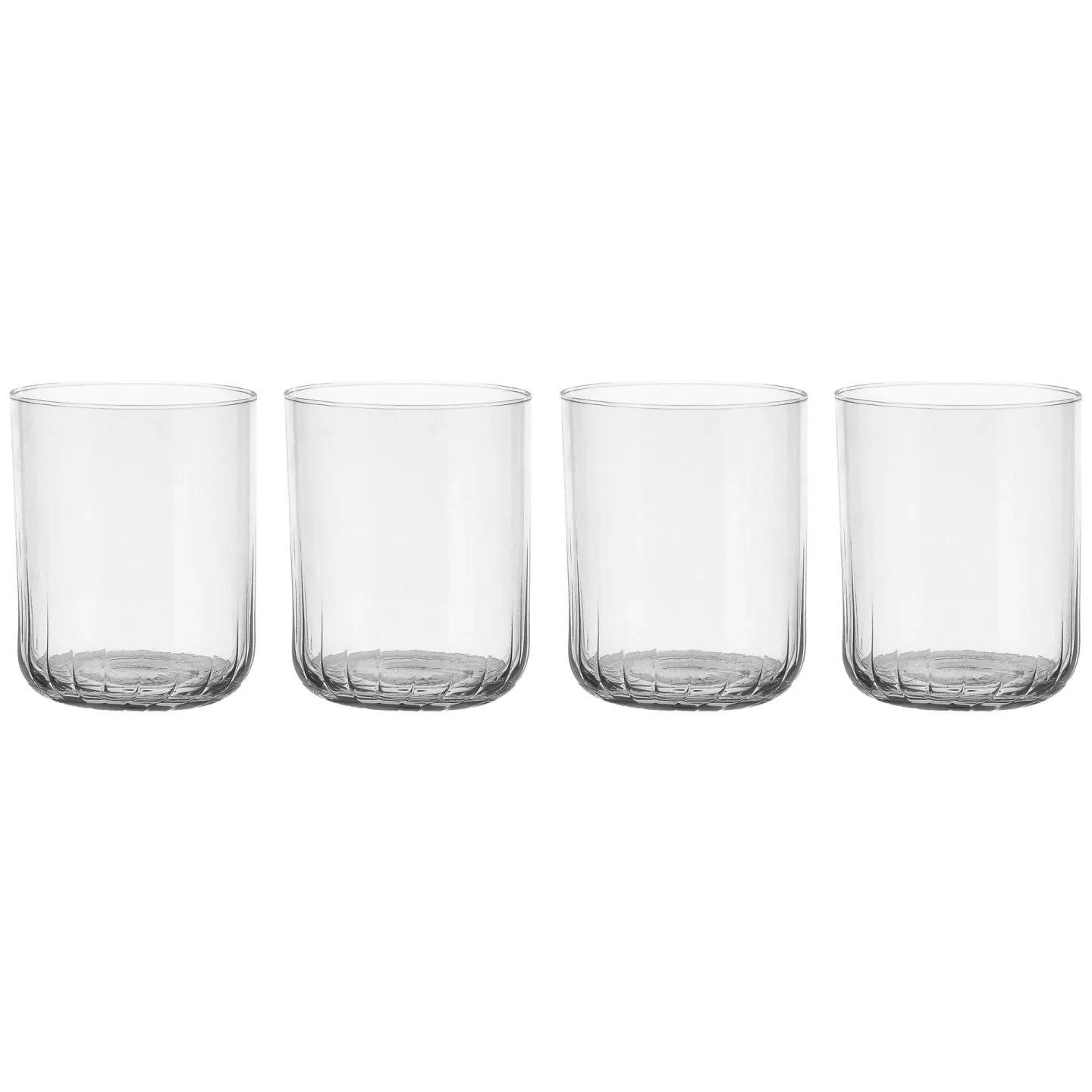 Scandi Living Pristine tumbler Glas 37 cl 4er-Pack Klar
