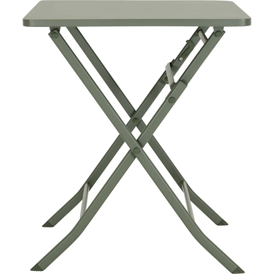 Gartentisch Maloja Olive Stahl B 60 T 60 cm