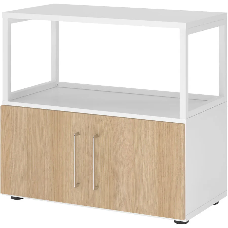 Aktenschrank Flexwall weiss Holzwerkstoff B 41.7 cm H 74.8 cm