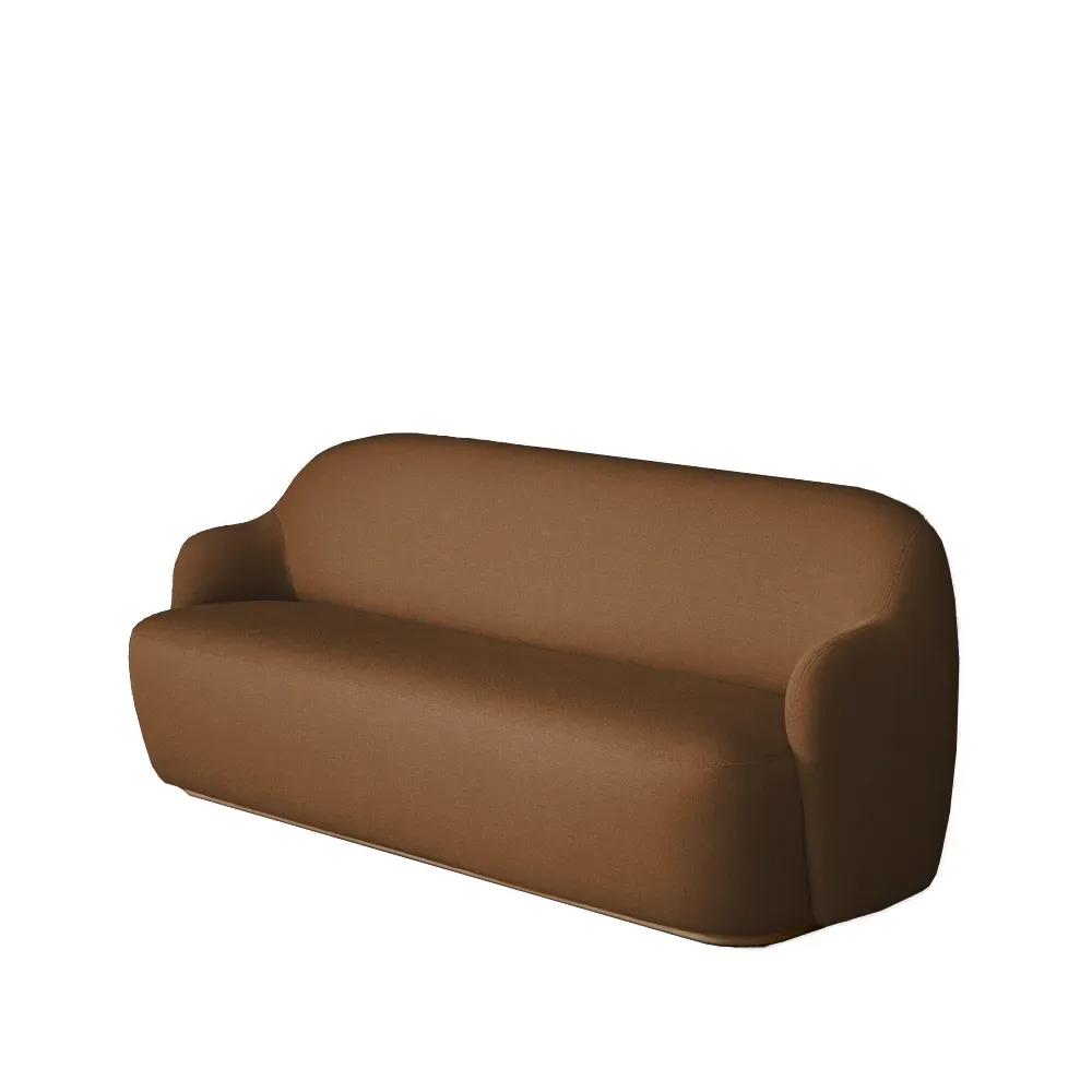 Fogia Barba Sofa Stoff Vidar 363 brun-Buch