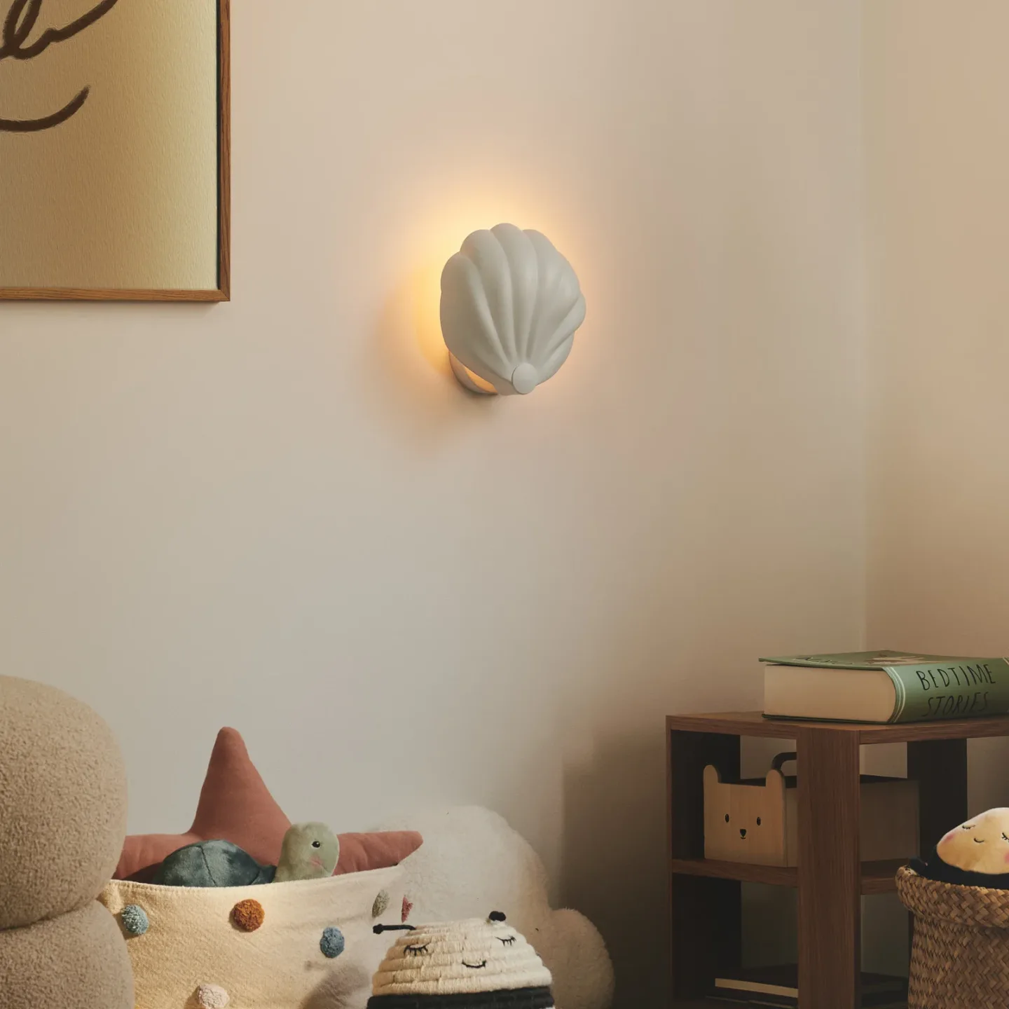 Konchi Wandleuchte White - Nordlux - Kinderzimmer - Metall - Einflammig