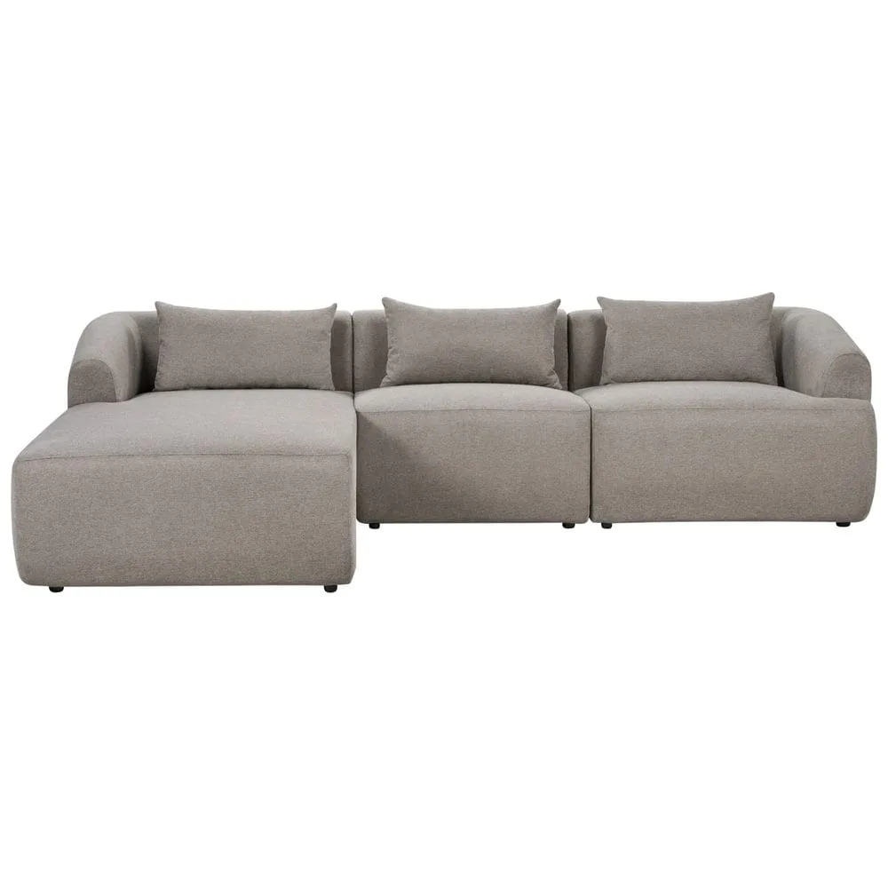 3-sits soffa Svansele - Taupe/Högervänd