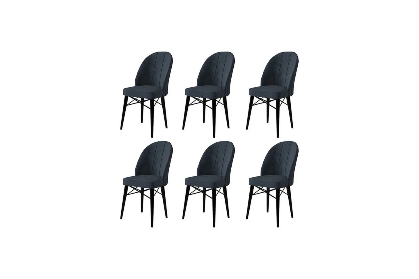 Matstol Ritim Antracit / Svart - Antracit / Svart