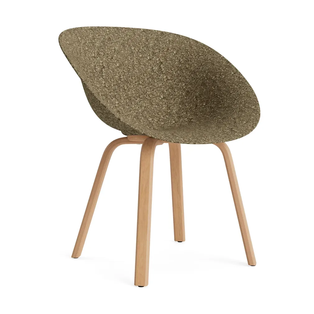Normann Copenhagen Mat Armchair Sessel Seaweed-beech