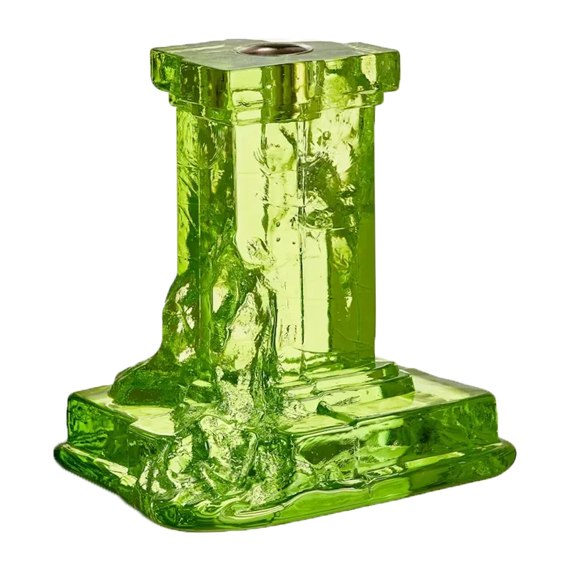 Kosta Boda Rocky Baroque Kerzenhalter 150mm Kryptonit