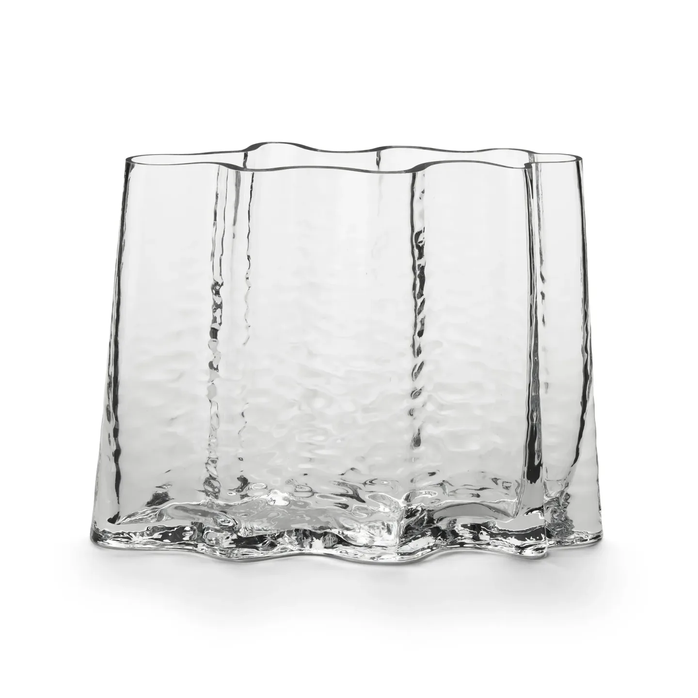 Cooee Design Gry wide Vase 24cm Clear