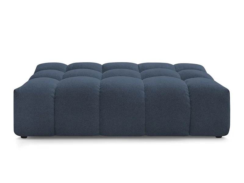 Hocker BOBOCHIC EVEREST 100x166x40cm stoff chiniert dunkelblau