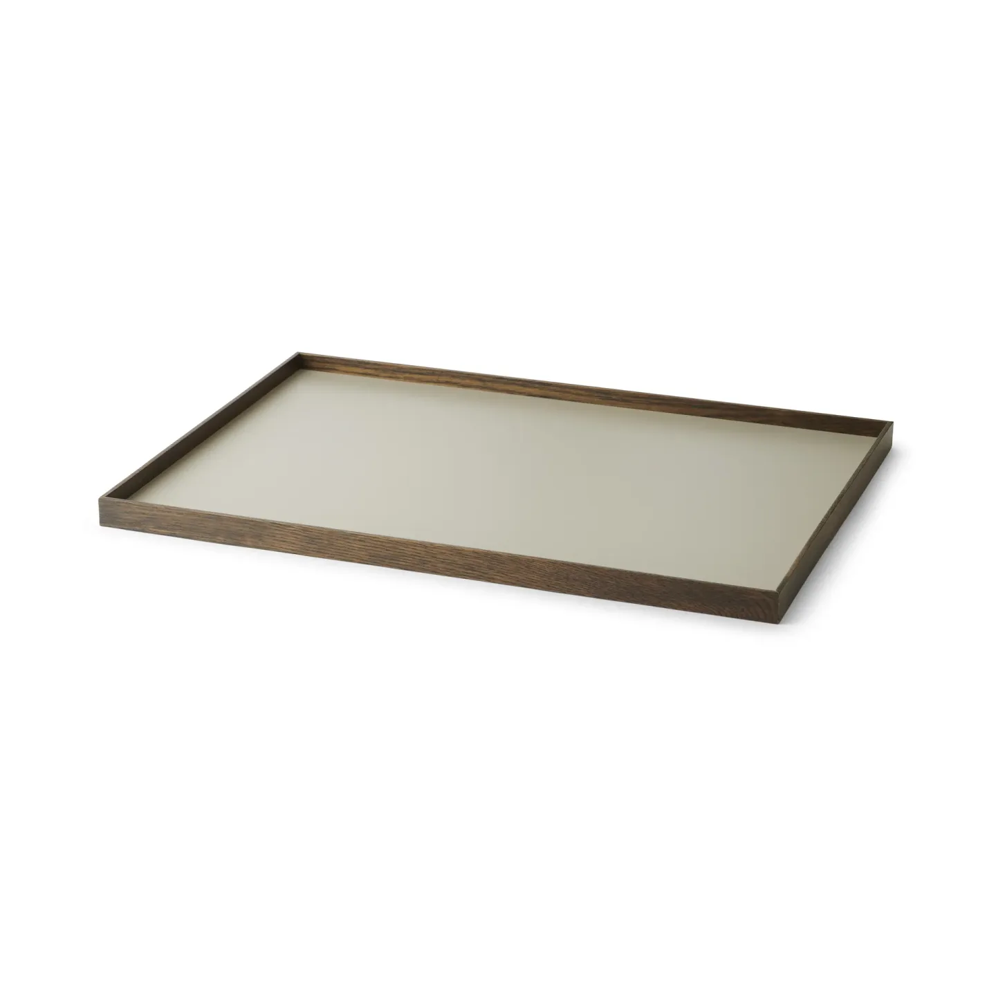Gejst Frame bricka large 35,5x50,6 cm Rökt ek-grå