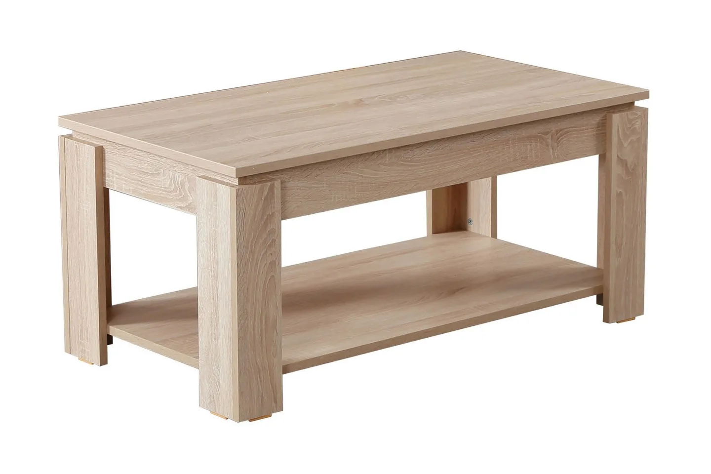 Comfortale Soffbord 104 cm med Förvaring Hylla - Bok