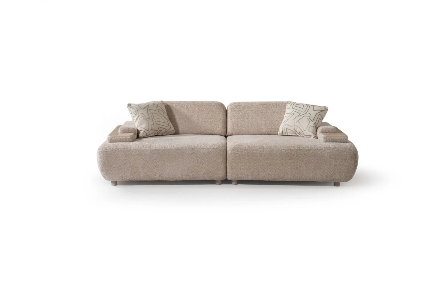 Bonavista 3-sits Soffa Bouclet - Beige