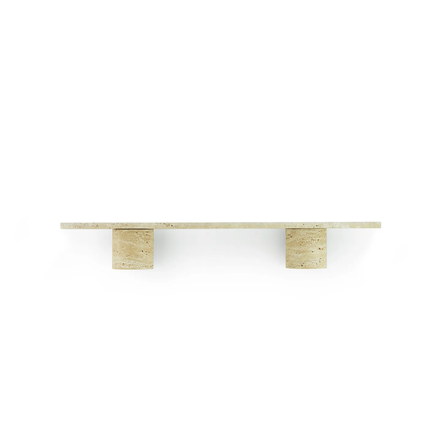 Normann Copenhagen - Sten hylla 80 cm travertine - Simon Legald - Beige - Sten