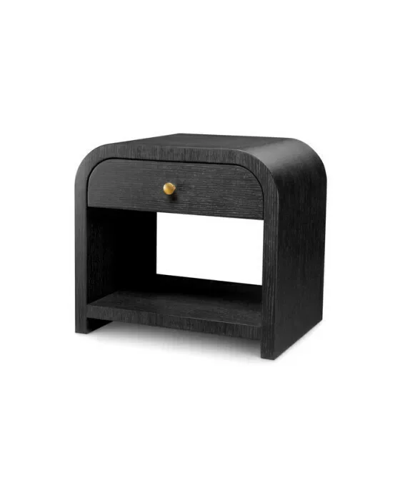 Rhodes Nightstand Charcoal Grey