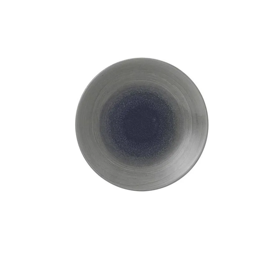 Churchill Servierplatte Stonecast graublau Porzellan D 25.5 cm 1 Stk
