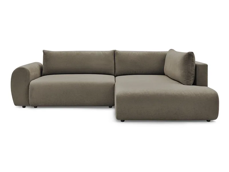 Ecksofa BOBOCHIC LUCIEN Stoff taupe