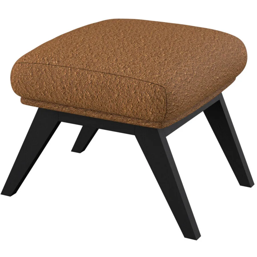 Hocker Halani caramel Stoff B 41 T 54 H 41 cm