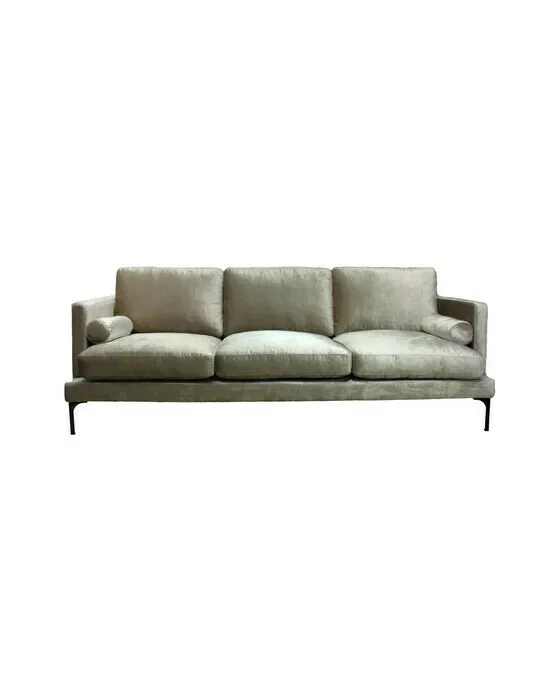 Bonham Sofa 3-seater Oatmeal/Black