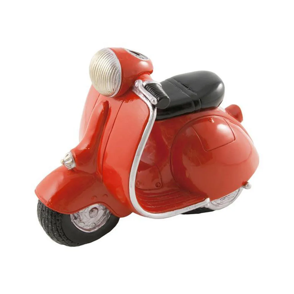 Sparbössa röd scooter