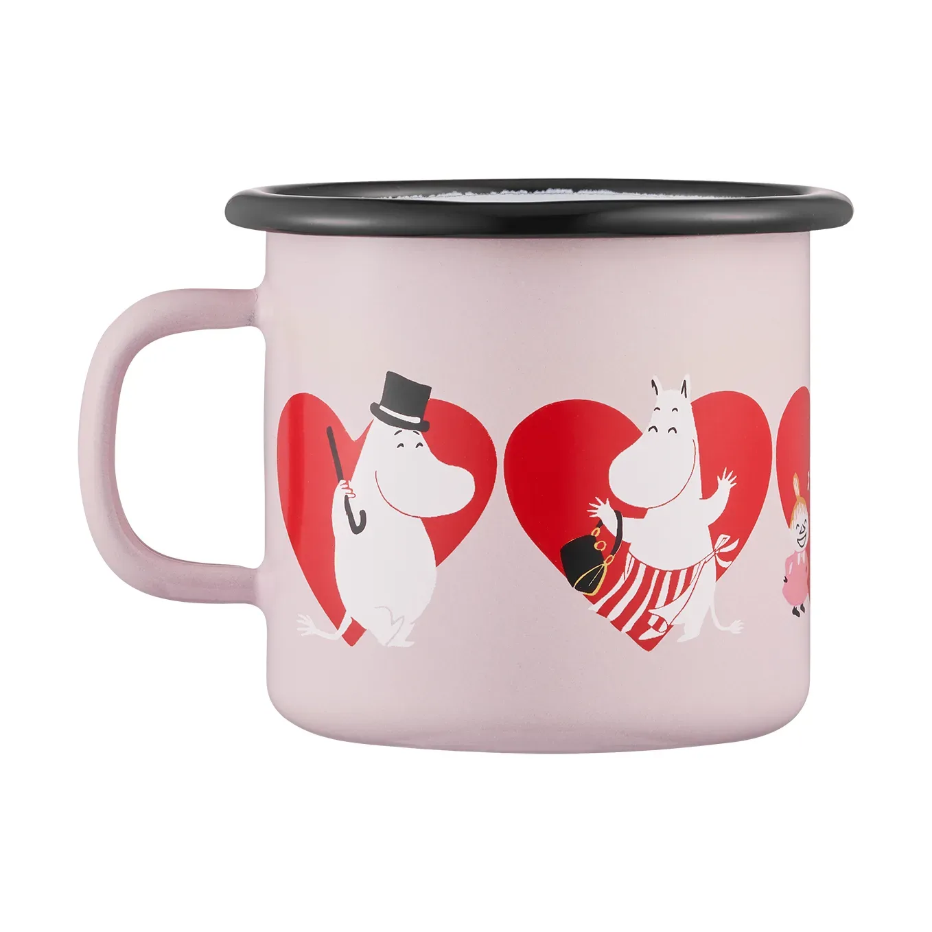 Muurla Moomin Emaille Tasse 25 cl Heart