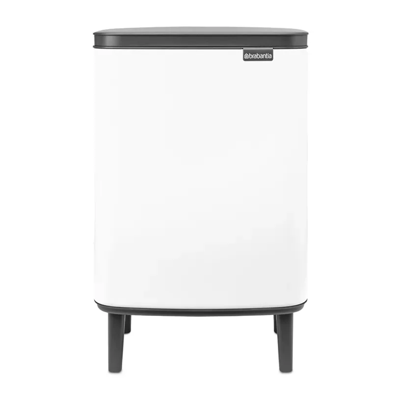 Brabantia Bo Abfalleimer hoch 12 L weiß