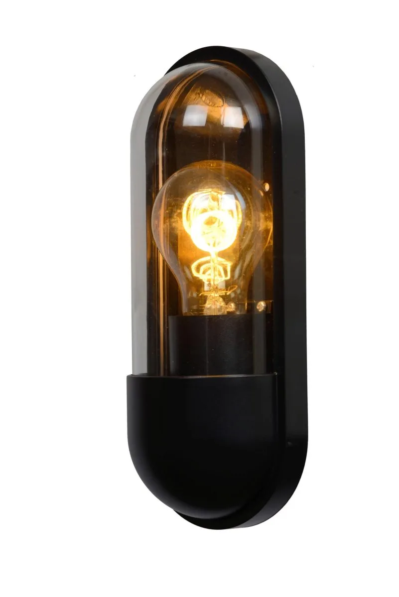 Lucide - Capsule - Fasadbelysning - Svart