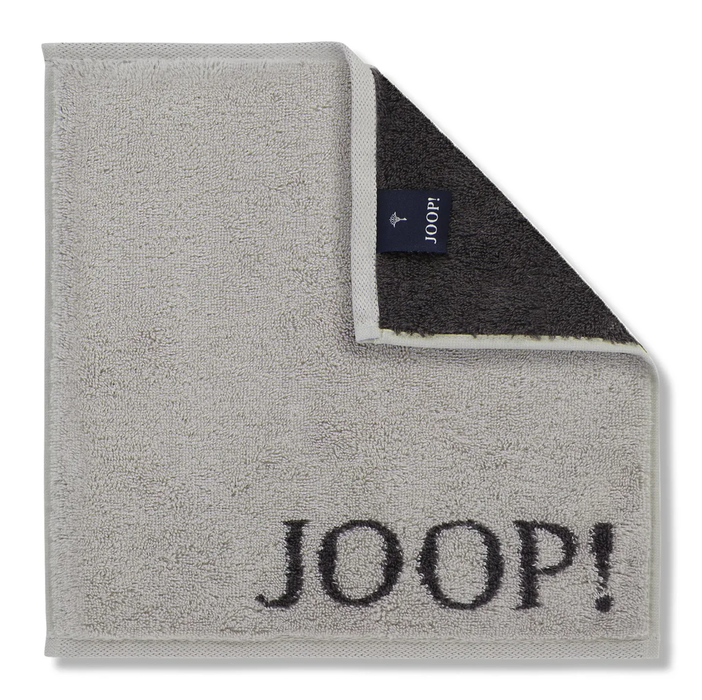 Cawö Seiftuch Doubleface, 30 x 30 cm Grau | Schubiger Möbel
