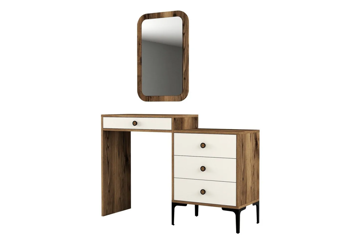 Ameias Möbelset För Sovrum Brun/Beige - Hanah Home