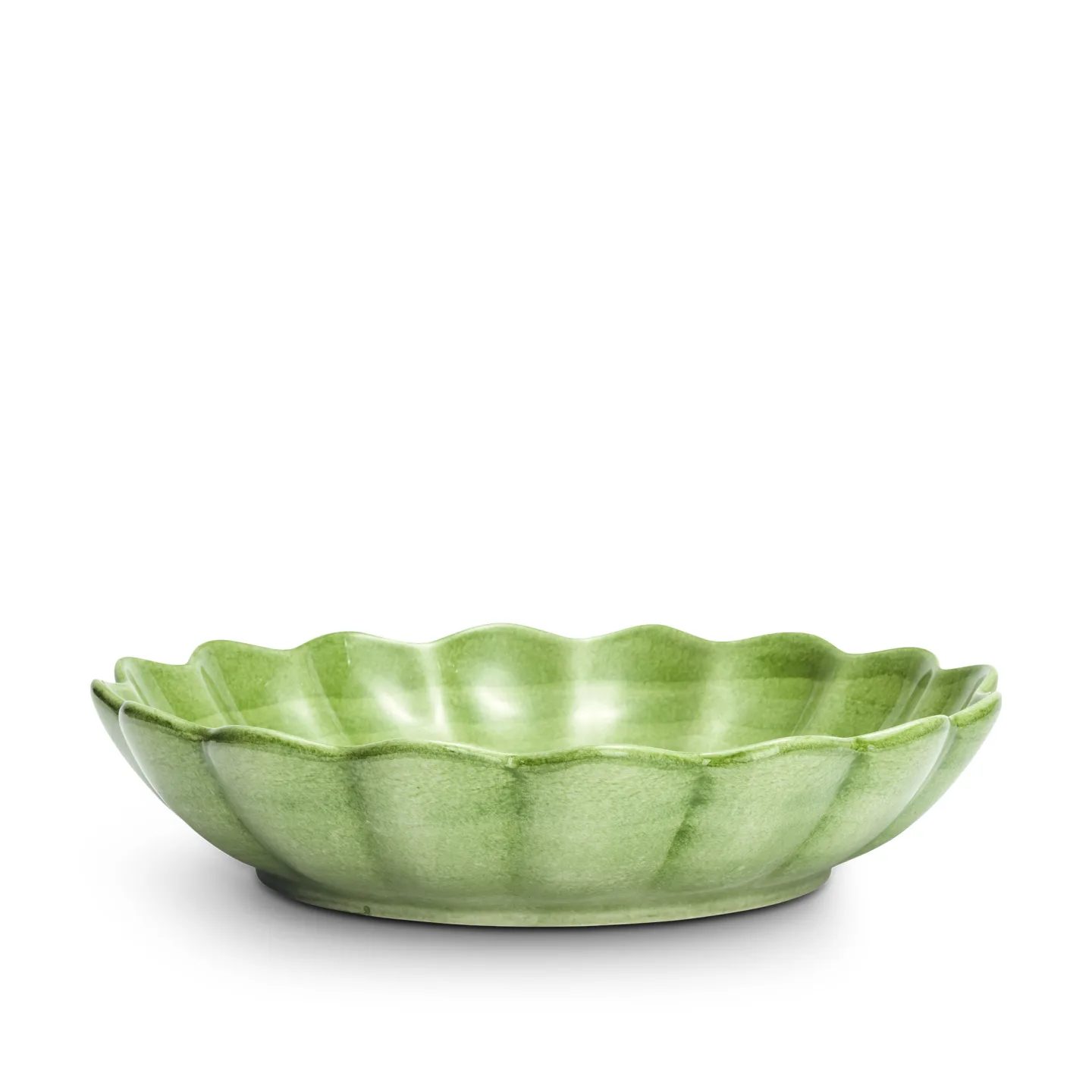 Mateus - Oyster Skål 31 cm Grön - Serveringsskålar - Sten