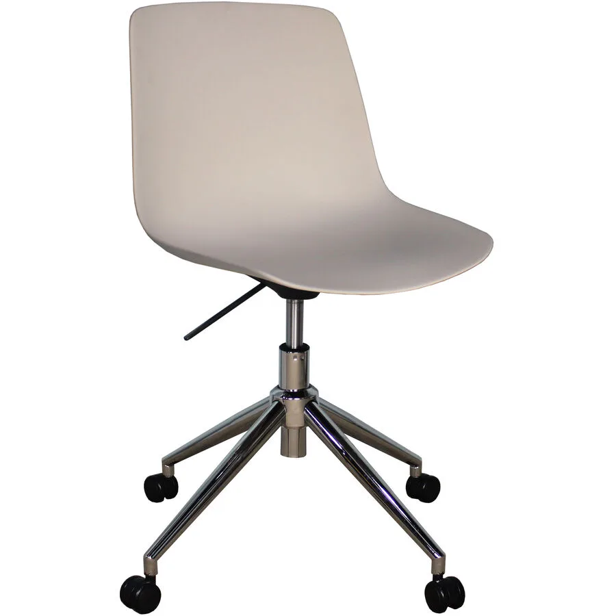 Bürostuhl Livio greige Polypropylen H 82.5 cm