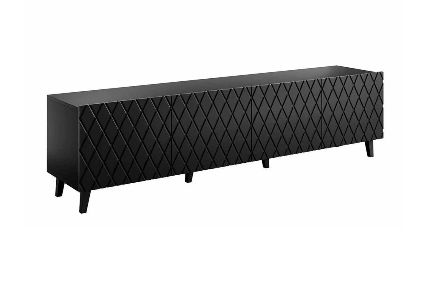Strontian Tv-skåp 200 cm Scandinavian Choice Black -