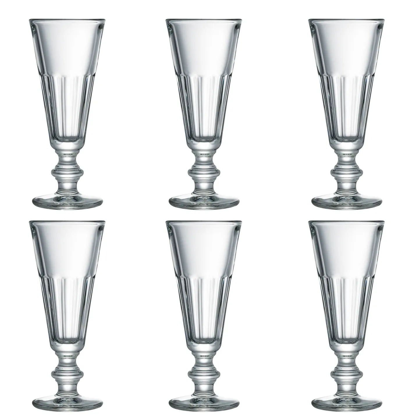 La Rochère Perigord Champagnerglas 16 cl 6er Pack Transparent