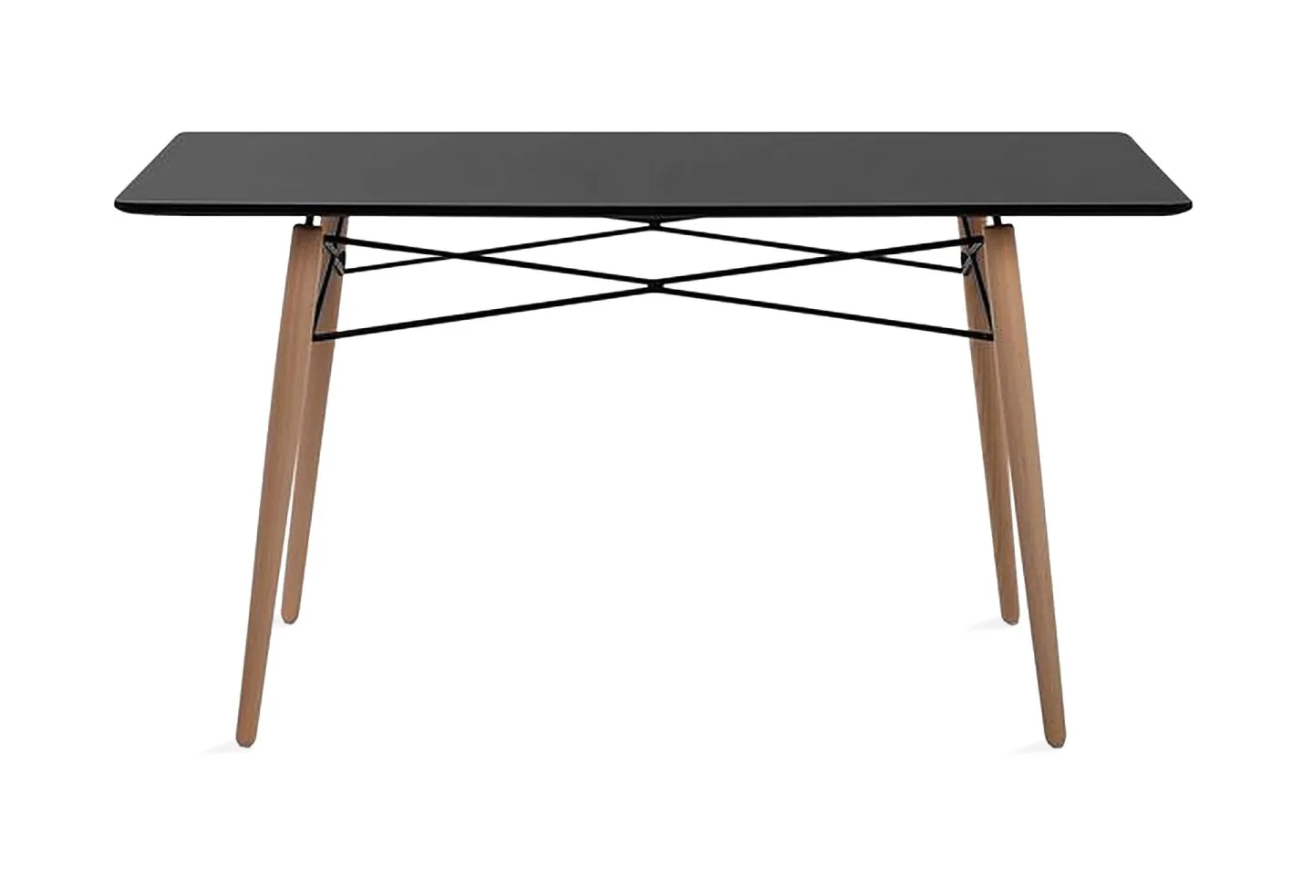 Stracke Matbord 140x80 cm - Svart