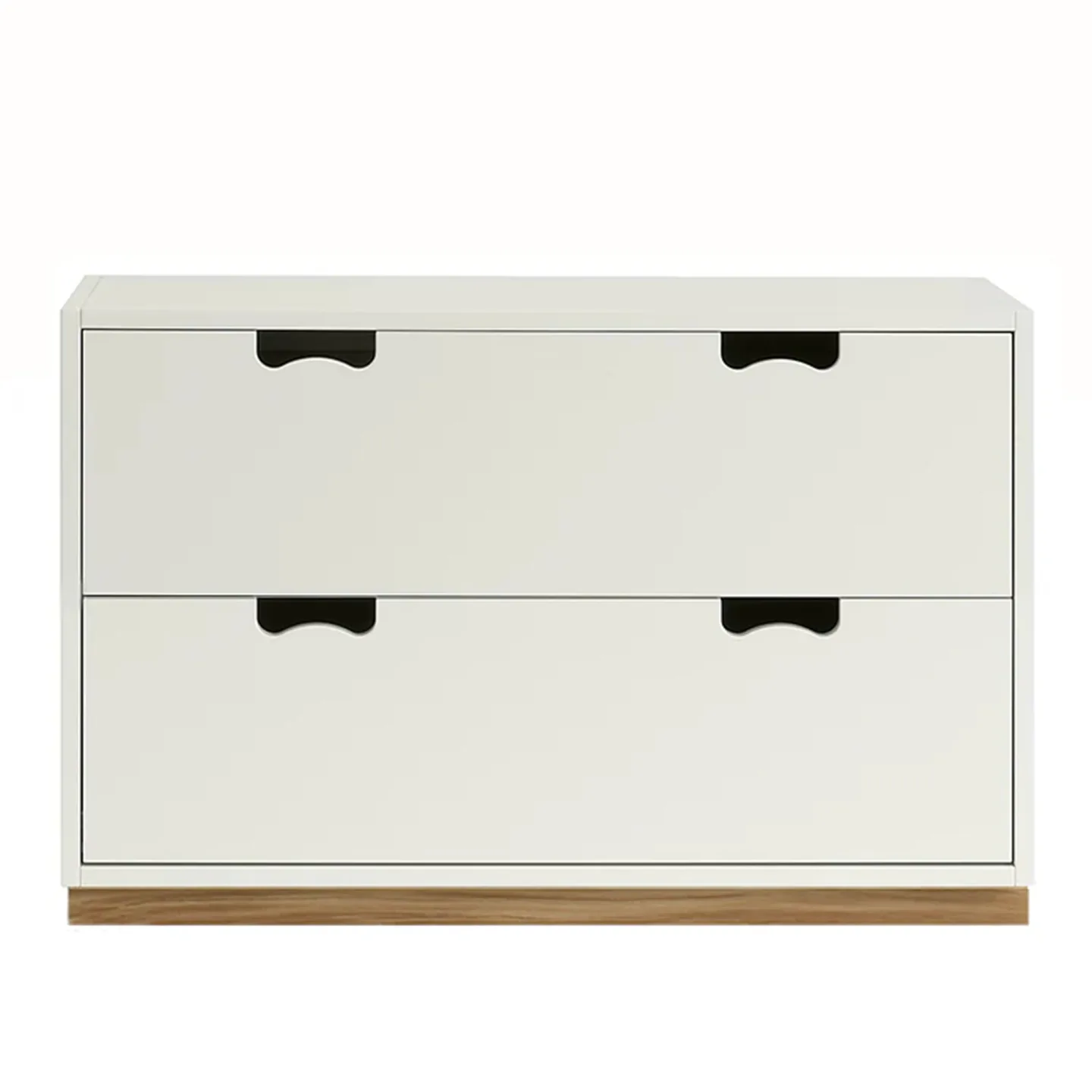 Asplund - Snow Drawer A2 - White, Ek Sockel - Skåp och vitrinskåp - Thomas Sandell & Jonas Bohlin - Vit - Trä