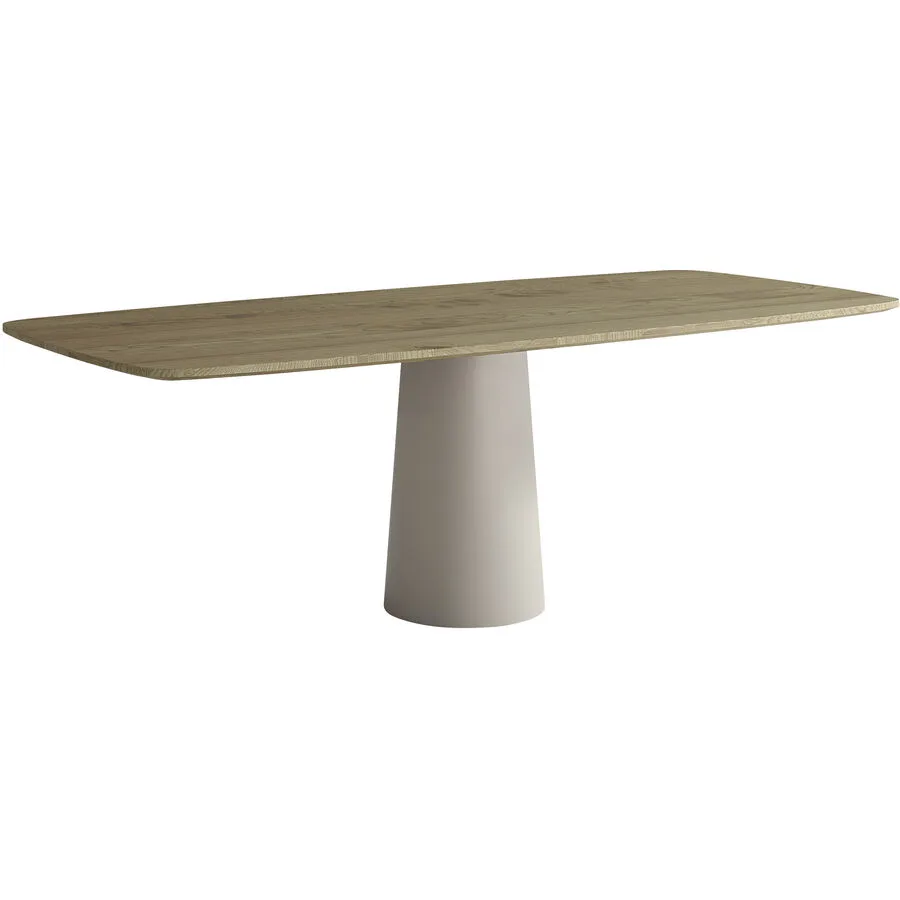 Tisch Cinto Braun Holz 90 cm - Farbe: Esche Natur