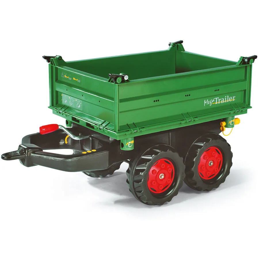 RollyMega Trailer Fendt Rolly Toys Grün Kunststoff - Farbe: grün/schwarz