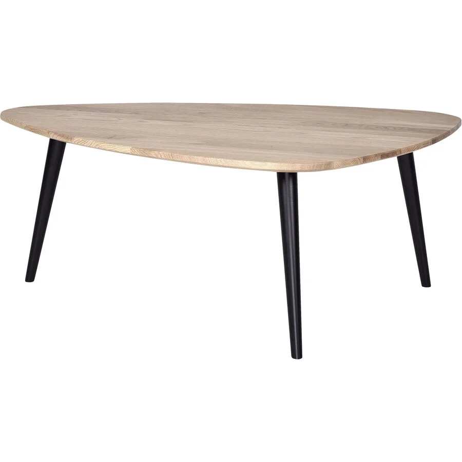 Salontisch Forlan II natur Eiche, MDF Massivholz B 90 T 60 cm