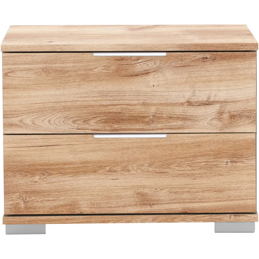 Nachttisch Peyton A Plankeneiche Holzwerkstoff B 52 H 40 cm