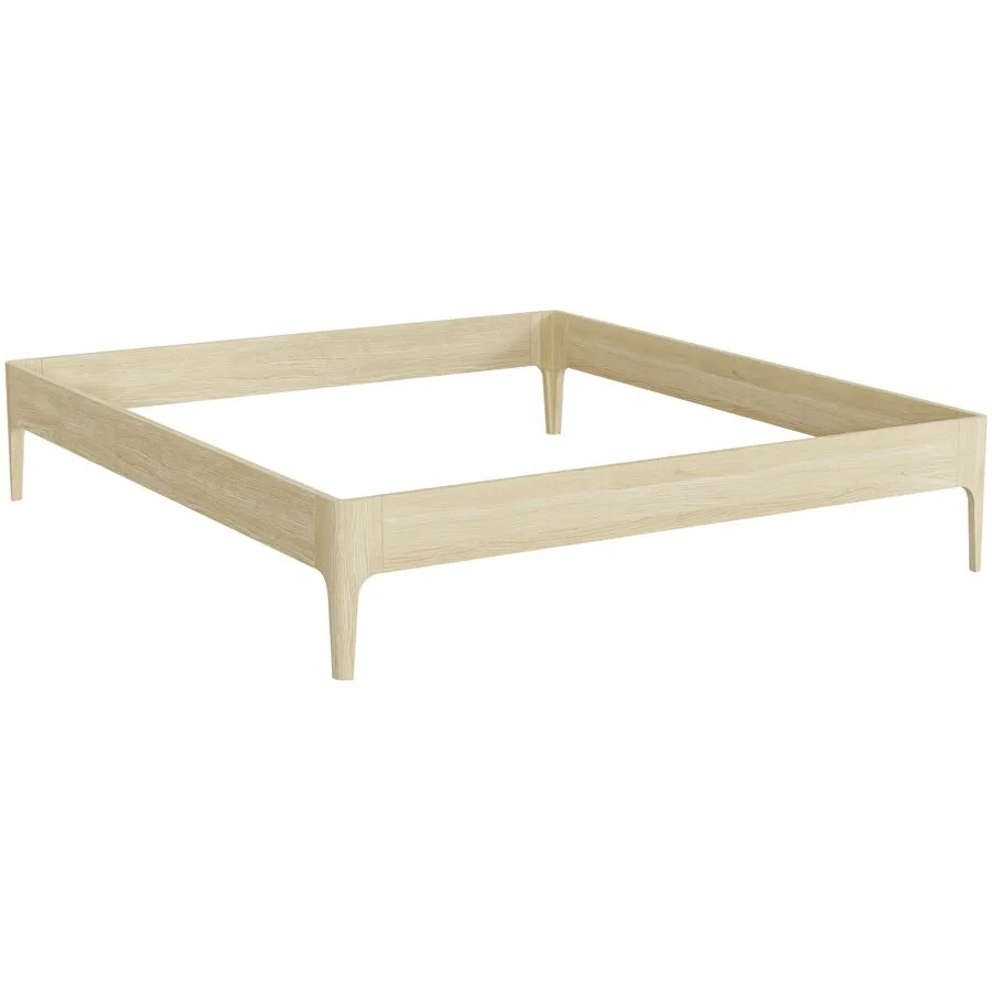 Bett Lund Asteiche Massivholz Massivholz 180 x 200 cm - Möbel Konfigurator: Traummöbel individuell zusammenstellen