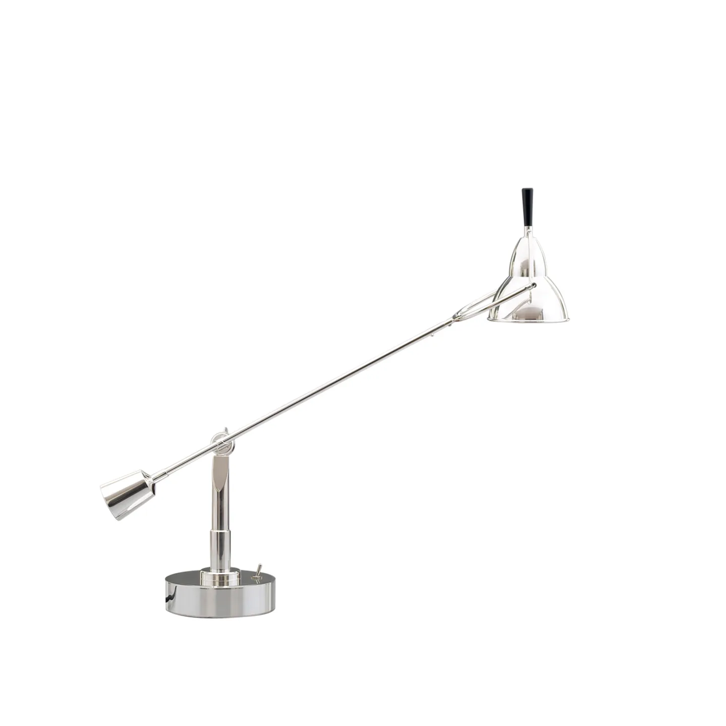 Tecnolumen - Buquet Table Lamp EB 28 Nickel - Bordslampor - Édouard-Wilfrid Buquet - Silver