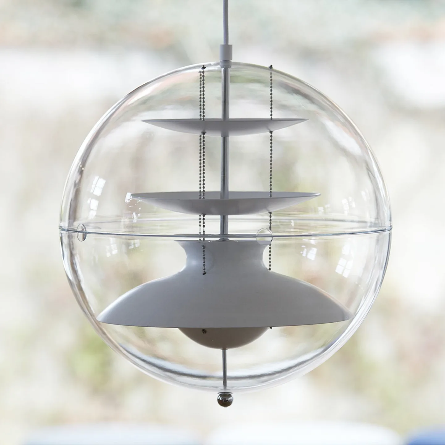 Verpan - Panto Pendant Ø40 - Pendellampor - Verner Panton - Vit
