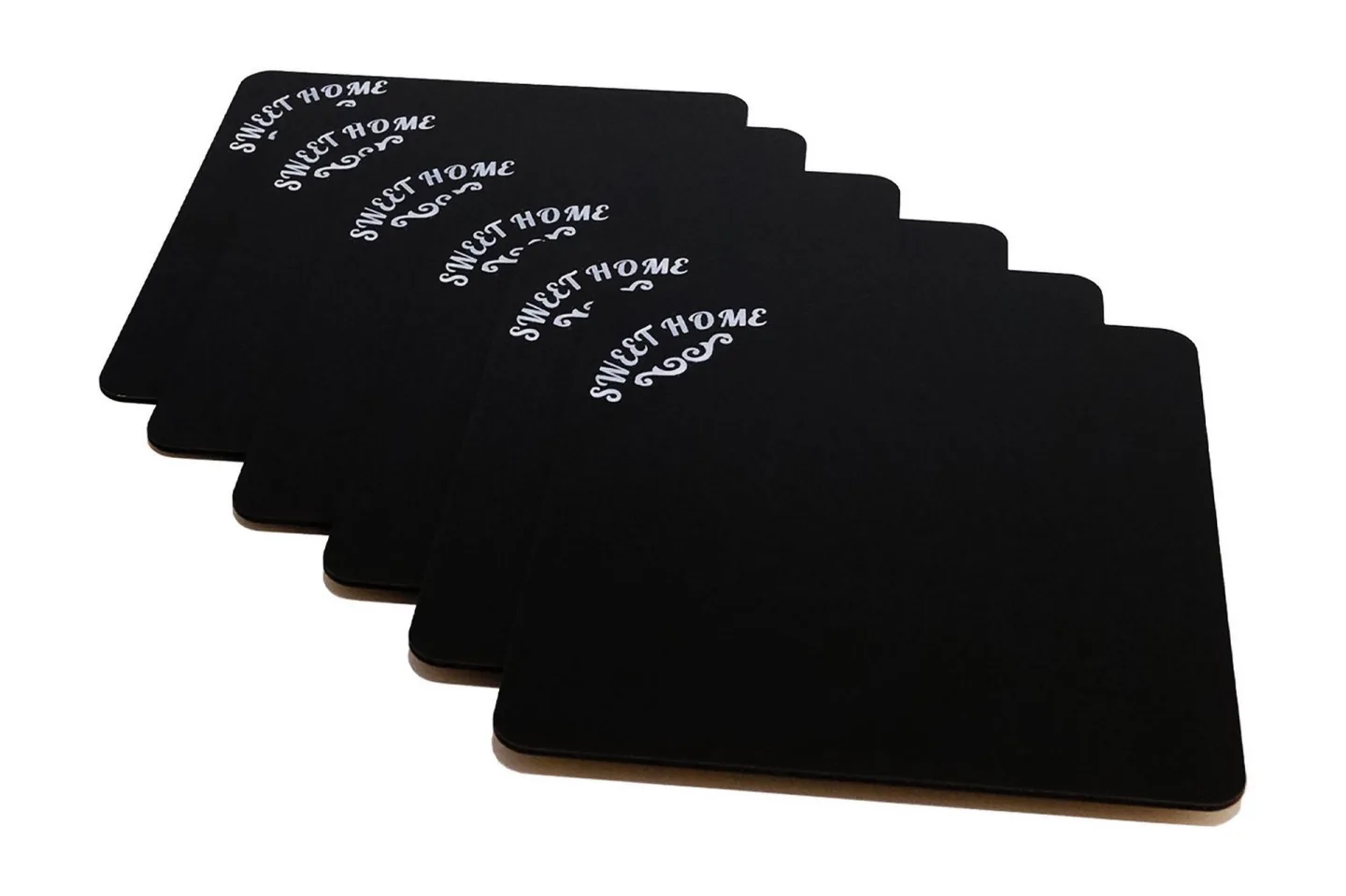 Bordstabletter 6-pack - Svart