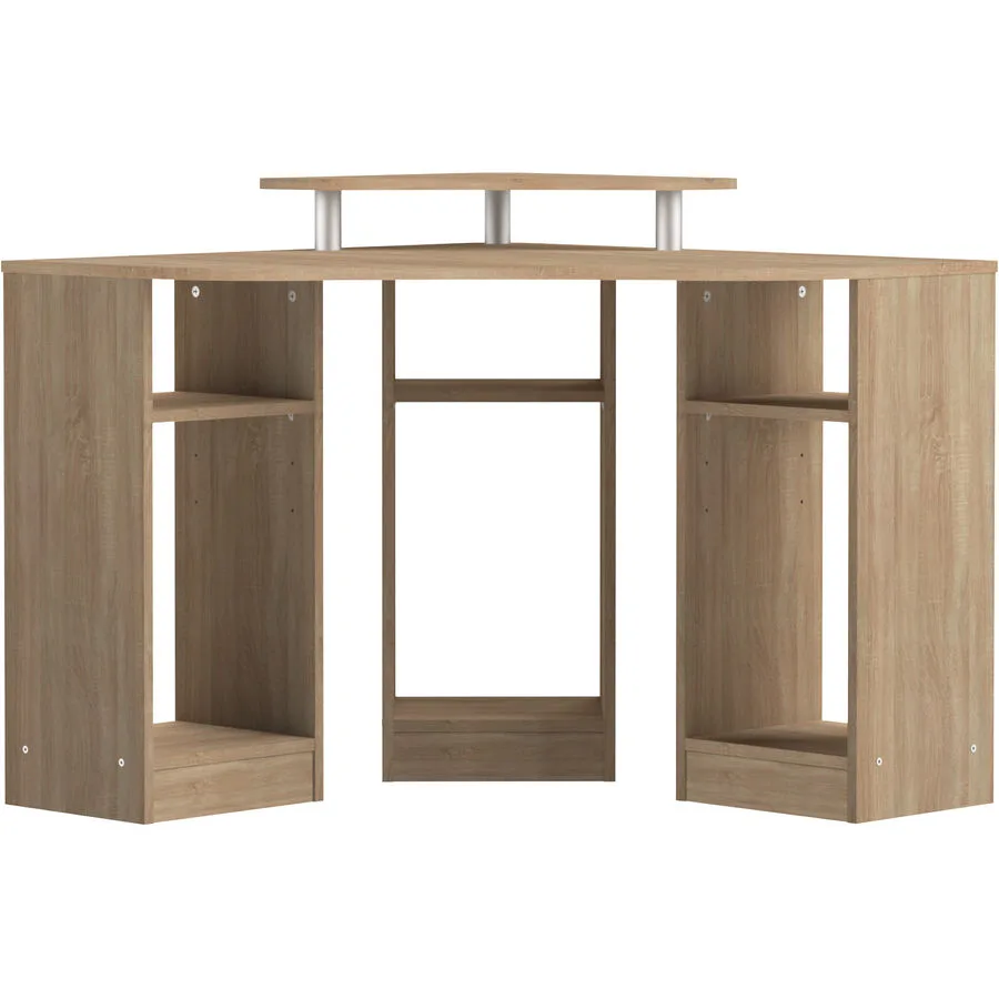 Schreibtisch Erza eiche Spanplatte B 94 T 94 cm