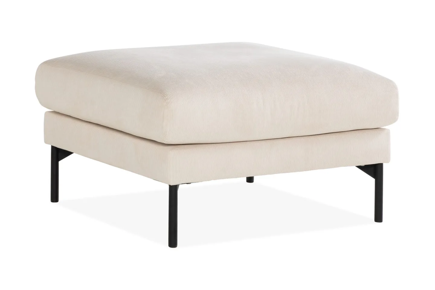 Menard Manchester Fotpall 87 cm Bred - Beige