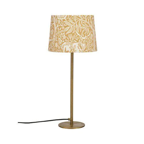 PR Home - Base 58cm - Bordslampa - Mässing/Gul