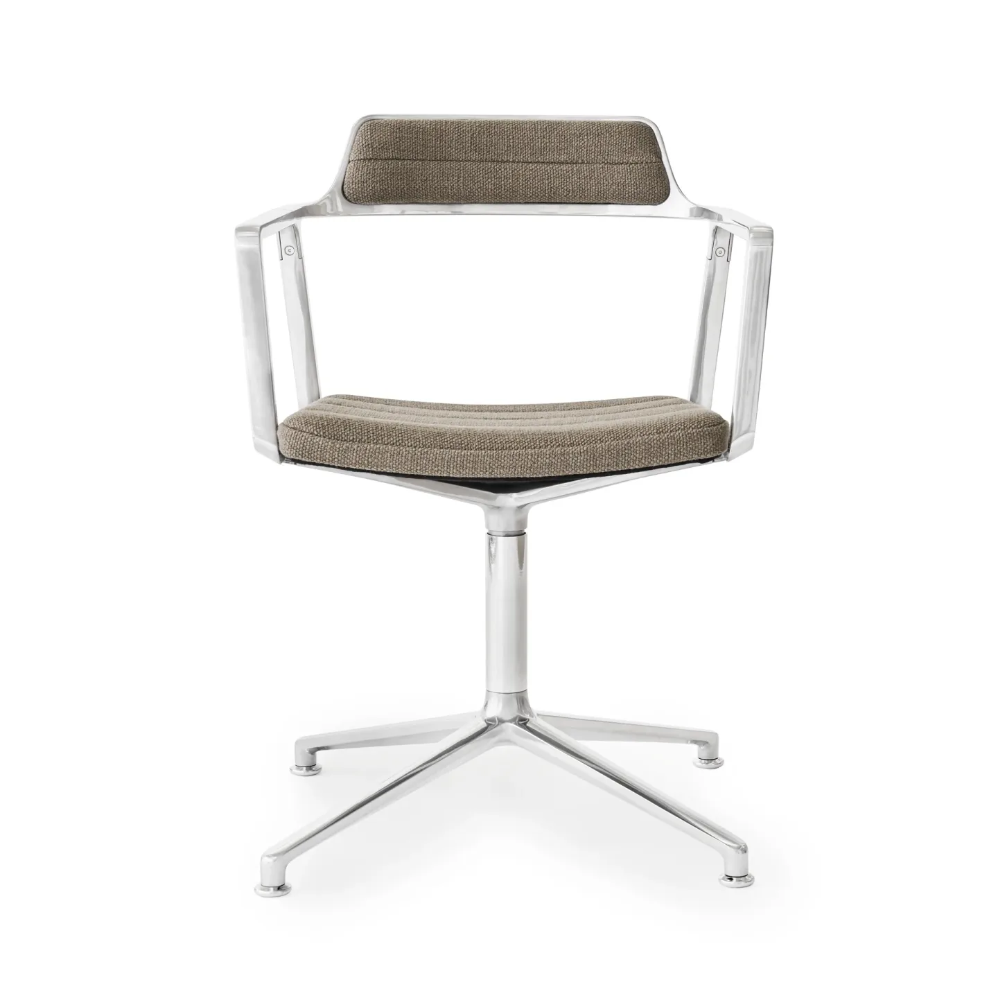 Vipp Vipp452 Swivel kontorsstol Pol. aluminium-dark sand