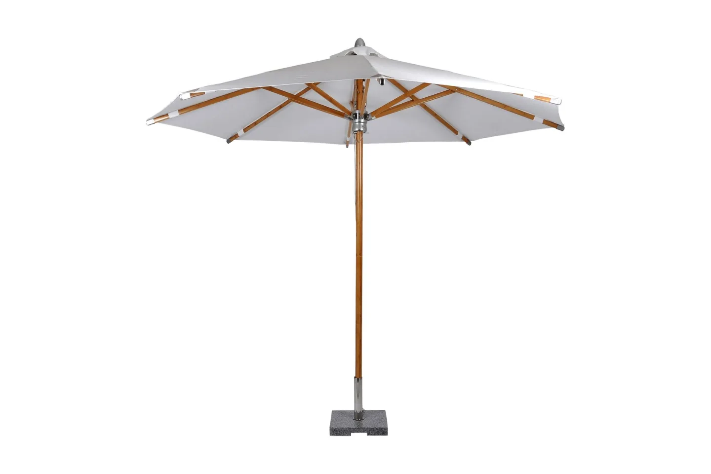 Lyon Parasoll 300 cm Olefin Offwhite - Fritab