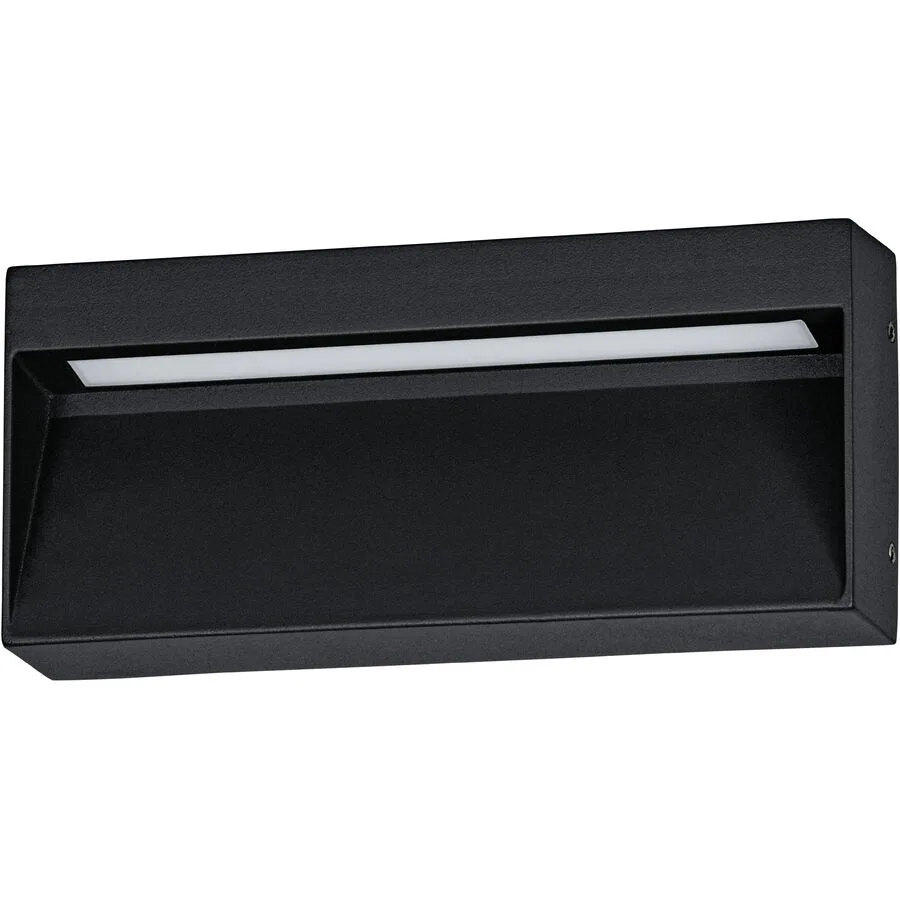 Eglo Wandlampe aussen Maruggio Schwarz Aluminium 9 cm - LED - LED Energiesparlampen